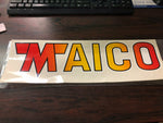 New Vintage Maico Large Sticker Decal - Measures 17.5" x 4"
