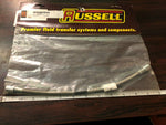 New Russell Stainless Steel Clear Coated Universal Dot Brake Fluid Line # 29-601