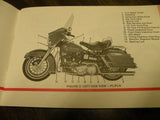 1978 Flh Fx Shovelhead Harley Low Rider Superglide Glide Nos Owners Manual Book