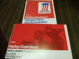 1978 Flh Fx Shovelhead Harley Low Rider Superglide Glide Nos Owners Manual Book