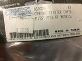 NOS Chrome Specialties Spare Parts Chrome Starter Cover Fits 1973^ Part # 050320