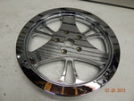 Chrome rear wheel pulley pro one 70t 1 1/2 odyssey harley custom billet new!