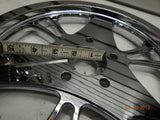 Chrome rear wheel pulley pro one 70t 1 1/2 odyssey harley custom billet new!
