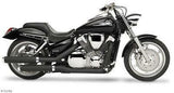 Burner Double Eagle Black Hawk 2.5' Exhaust Pipes Suzuki Boulevard M109r 2006^