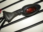 Carbon Fiber Left Mirror Ducati Style Turn Signal Fairing Honda Yamaha Suzuki