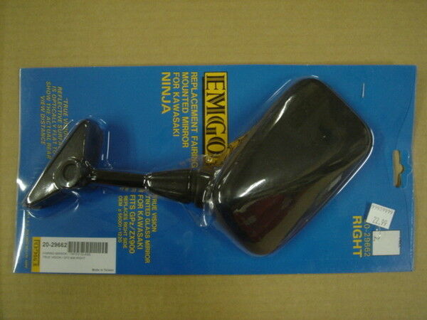とにー New Black Right Side Mirror Kawasaki Ninja GPZ ZX 900 84
