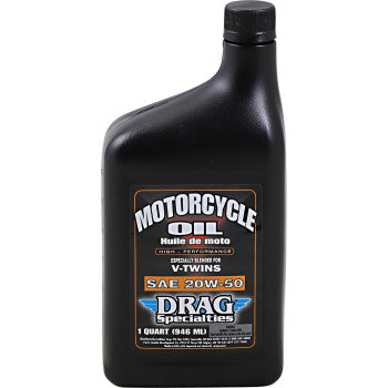 Drag Specialties High-Performance Mineral 20W-50 Motorcycle Oil