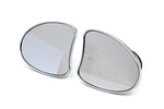 MINI FAIRING MIRROR SET CHROME HARLEY FLHX STREET GLIDE FLH BAGGER 2014^