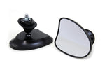 MINI FAIRING MIRROR SET BLACK HARLEY FLHX STREET GLIDE FLH BAGGER 2014^