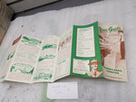 Antique 1950s PA Turnpike Guide Map Brochure Vintage "76" Leaflet Collectible!