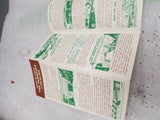 Antique 1950s PA Turnpike Guide Map Brochure Vintage "76" Leaflet Collectible!