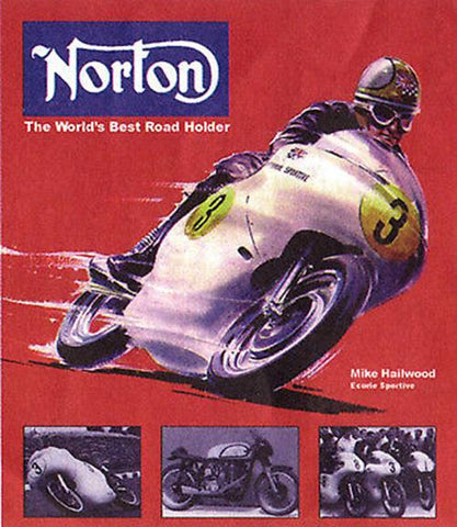 Poster Norton 1961 Isle Of Man 21x24 Vintage British Racing Hailwood commando at