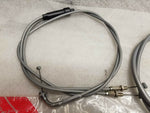 Honda CB450 Ape Hanger Extended Cable kit Brake Clutch Throttle Drum Brake New!