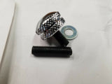 Thumb Screw Seat Bolt Harley Sportster dyna FXR Softail touring 1/4x28 Knob Chro