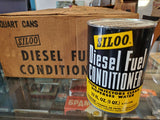 siloo diesel Fuel Conditioner Oil can Metal Full Great graphics Tin Collectible!