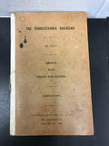 VTG August 1944 Pennsylvania Railroad Brake & Train Air Signal Instructions Book