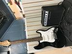 Spectrum Electric Guitar With Amp Cords & Gigbag Backpack Looks New Lessons  Nic