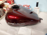 Bagger Gas Tank 2 tone burgundy 2008^ 6 gallon Harley Ding Street Road Glide din