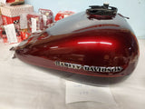 Bagger Gas Tank 2 tone burgundy 2008^ 6 gallon Harley Ding Street Road Glide din