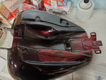 Bagger Gas Tank 2 tone burgundy 2008^ 6 gallon Harley Ding Street Road Glide din