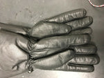 EVEL KNIEVEL CYCLES GAUNTLET MOTORCYCLE GLOVES W/RAIN COVER M LEATHER RARE DISC.