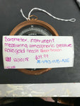 BAROMETER INSTRUMENT MEASURING ATMOSPHERIC PRESSURE ROSE GOLD  NEEDLE BROKEN