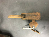 VINTAGE PROTEX PADLOCK W/ 2 KEYS WORKS PINE TREE LOCK KEY BRIDGE WEDDING