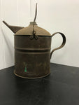 VINTAGE KEROSENE CAN ANTIQUE 1 GALLON HANDLE SPOUT LID GAS & OIL CO MAN CAVE