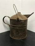 VINTAGE KEROSENE CAN ANTIQUE 1 GALLON HANDLE SPOUT LID GAS & OIL CO MAN CAVE