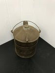 VINTAGE KEROSENE CAN ANTIQUE 1 GALLON HANDLE SPOUT LID GAS & OIL CO MAN CAVE