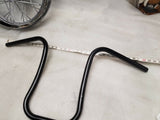 Nash Gimp Hangers Handlebars Ape Hangers 16" Black Harley Honda Chopper Custom