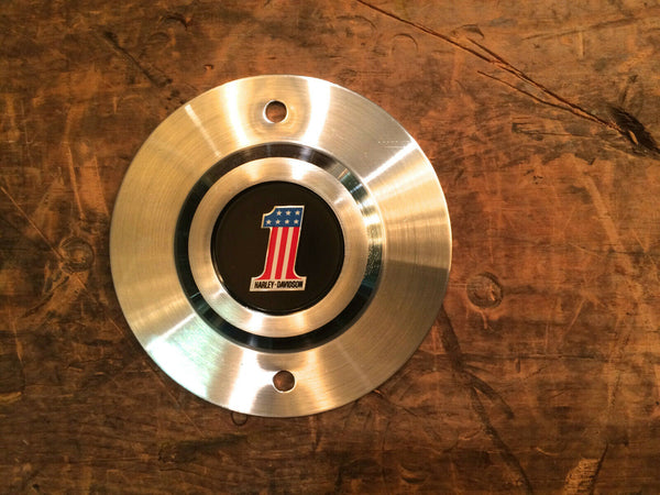 ●ON POINT PART ONE NOS HARLEY #1 POINTS TIMER COVER AMF Sportster Shovelhead