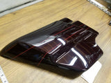 Left Frame Side Cover Panel Blackened Cayenne Sunglo Harley FLHX Street glide 14
