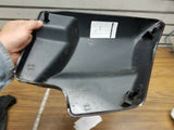 Left Frame Side Cover Panel Blackened Cayenne Sunglo Harley FLHX Street glide 14