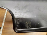 Left Frame Side Cover Panel Blackened Cayenne Sunglo Harley FLHX Street glide 14