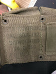 VINTAGE WWII ARTILLERY BELT CANTEEN WITH POT & HANDLE US SOLDIER MILITARY