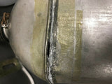 VINTAGE WWII ARTILLERY BELT CANTEEN WITH POT & HANDLE US SOLDIER MILITARY
