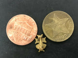 VINTAGE CD of A CATHOLIC DAUGHTERS OF THE AMERICAS LAPEL PIN ENAMEL TINY POPE