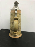 VINTAGE 1976 ANHEUSER-BUSCH  A & EAGLE LIDDED BEER STEIN CERAMARTE BRAZIL CSL2
