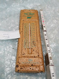 Vintage Agway Dairy Cattle Farms Thermometer 1960's Antique Sign Advertisin Cave