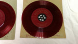 Tchaikovsky Concerto #1 Arthur Rubinstein pianist 4 red vinyl record box set 45