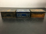 Vint Ge National Westinghouse Mazda Auto Lamps Bulb Metal Box Tins Hot Rod Truck