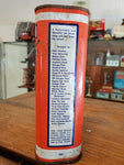Vintage Gunk Super Concentrate Tin Metal Can Full Airplane Great Graphics Collec