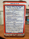 Vintage Gunk Super Concentrate Tin Metal Can Full Airplane Great Graphics Collec