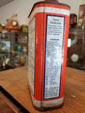 Vintage Gunk Super Concentrate Tin Metal Can Full Airplane Great Graphics Collec