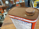 Vintage Gunk Super Concentrate Tin Metal Can Full Airplane Great Graphics Collec