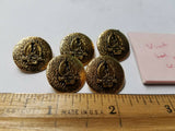 Original Harley NOS Buttons Panhead Knucklehead UL Vintage Jacket Saddlebag Trim