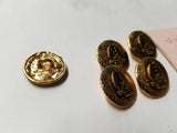 Original Harley NOS Buttons Panhead Knucklehead UL Vintage Jacket Saddlebag Trim