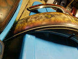 NOS Old Skool Paint Job Zig Zag Man Gas Tank Fenders Chopper Vintage 70's Airbru