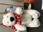 NEW 1999 Coca-cola Stuffed Polar Bear No Watch 100 Anniversary Coke Limited Ed